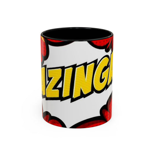 Bazinga Coffee Mug — Accent 11/15oz Funny Geek Coffee Cup