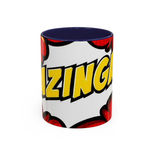 Bazinga Coffee Mug — Accent 11/15oz Funny Geek Coffee Cup