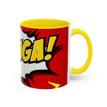 Bazinga Coffee Mug — Accent 11/15oz Funny Geek Coffee Cup