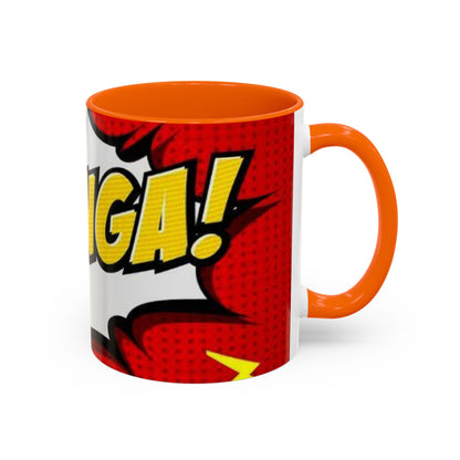 Bazinga Coffee Mug — Accent 11/15oz Funny Geek Coffee Cup