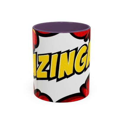 Bazinga Coffee Mug — Accent 11/15oz Funny Geek Coffee Cup