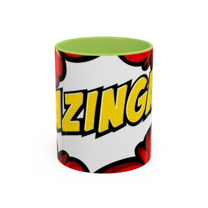 Bazinga Coffee Mug — Accent 11/15oz Funny Geek Coffee Cup